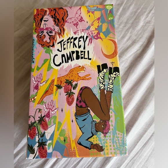 Jeffrey Campbell Burgundy Strappy Heels - Picture 9 of 9